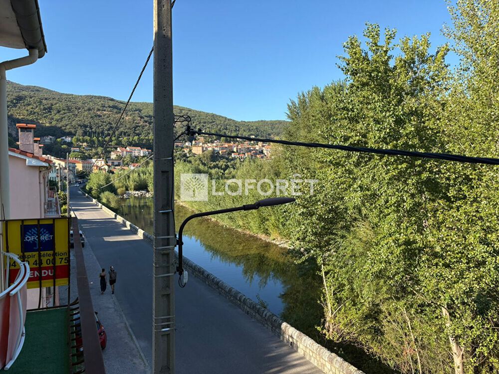 Appartement en exclusivité à Amélie-les-Bains, au bord du Tech.