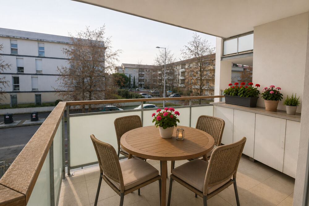 Colomiers Lycée international grand T2 50 m² avec parking
