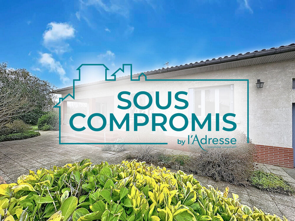 Exclusivité l'Adresse Immobilier - Fonsorbes - Maison T4 de 114 m2 sur un Terrain de 1189m².
