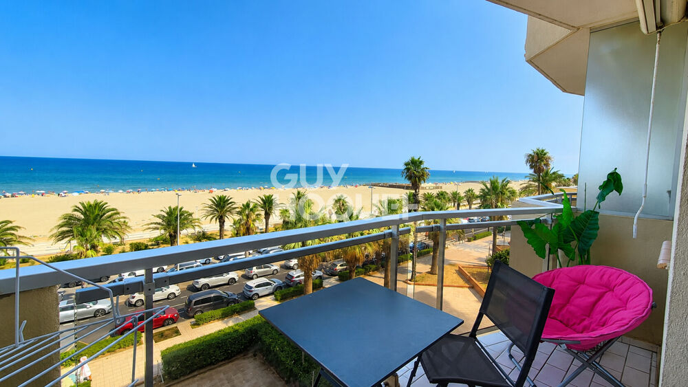 Location Appartement Studio meublé avec balcon et vue mer à Canet Sud - Septembre a Juin Canet en roussillon