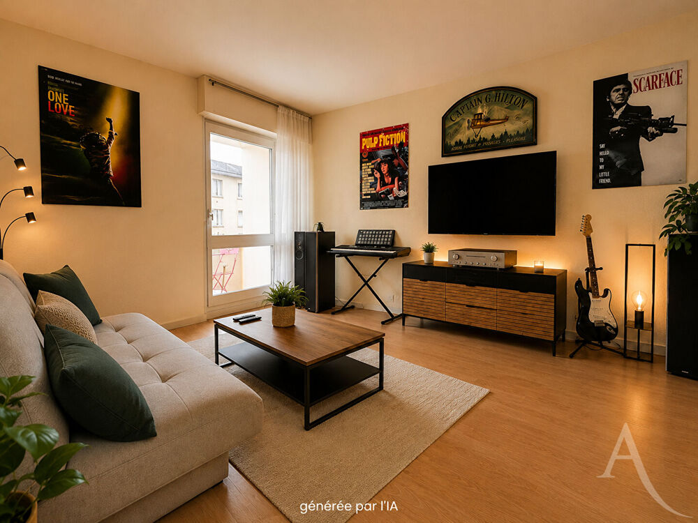 Proche centre-ville de BOURGES - Appartement 1 Pièce avec balcons