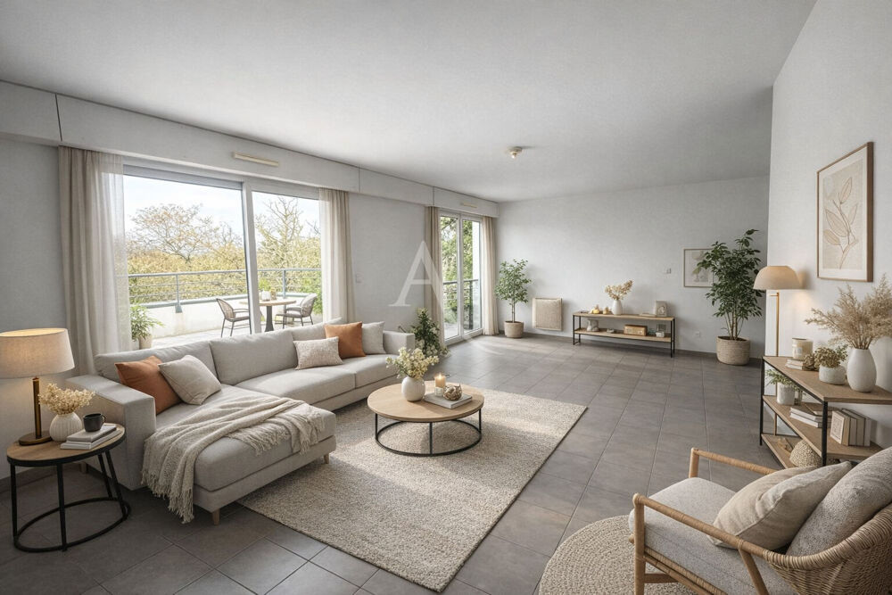 Vente Appartement Appartement Nantes  - 4 Chambres, Box et stationnement sécurisé, Terrasse 39 m2 Nantes