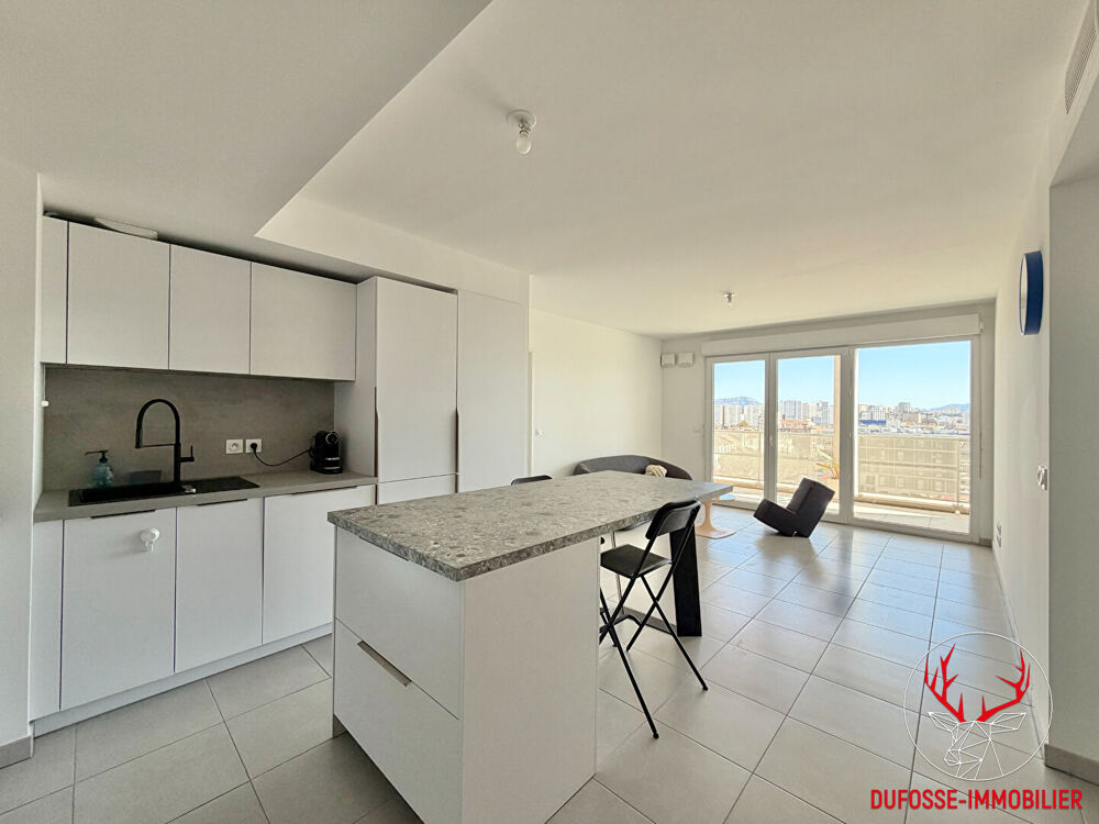 Vente Appartement Appartement T3 60 m² + Terrasse 17 m² + Parking - Résidence récente 2023 - Parking - Vue dégagée - Marseille 15 Marseille 2