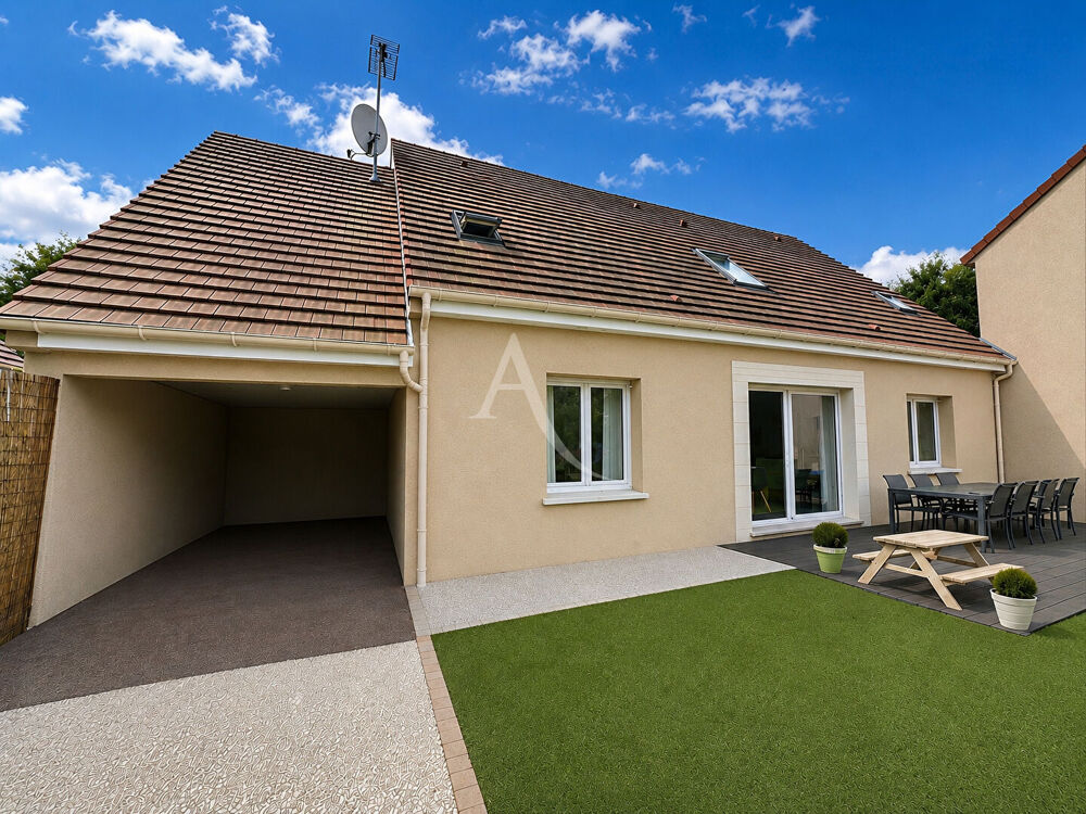 ANNET SUR MARNE : maison familiale individuelle - 7 pièces avec jardin - garage - 3 salles de bains