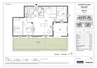  Appartement � vendre 4 pi�ces 89 m�