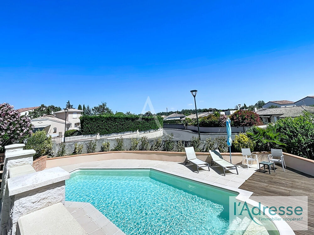 Maison T4 plain-pied avec piscine et sous-sol - Bruguières 31150