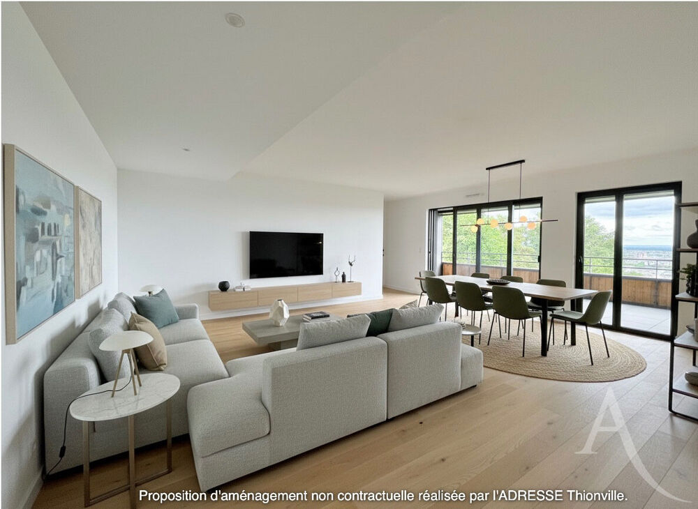 Appt 3 ch. de prestige - résidence de luxe au Crève Coeur / Terrasse + 3 parkings