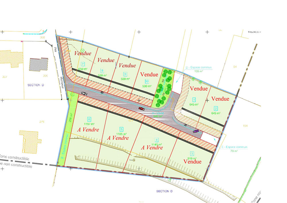 Vente Terrain Terrain Sancey le long