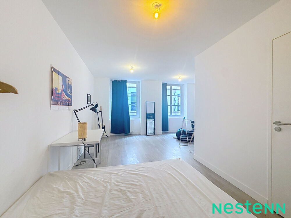 Location Appartement Studio à louer, centre ville, secteur Badouillère, super état Saint etienne