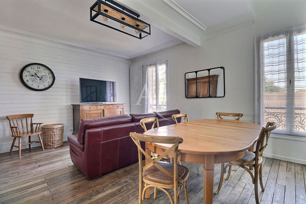 DUPLEX MEUBLÉ CLIMATISÉ 3p 2ch 62,28 m2 Centre Maisons-Laffitte