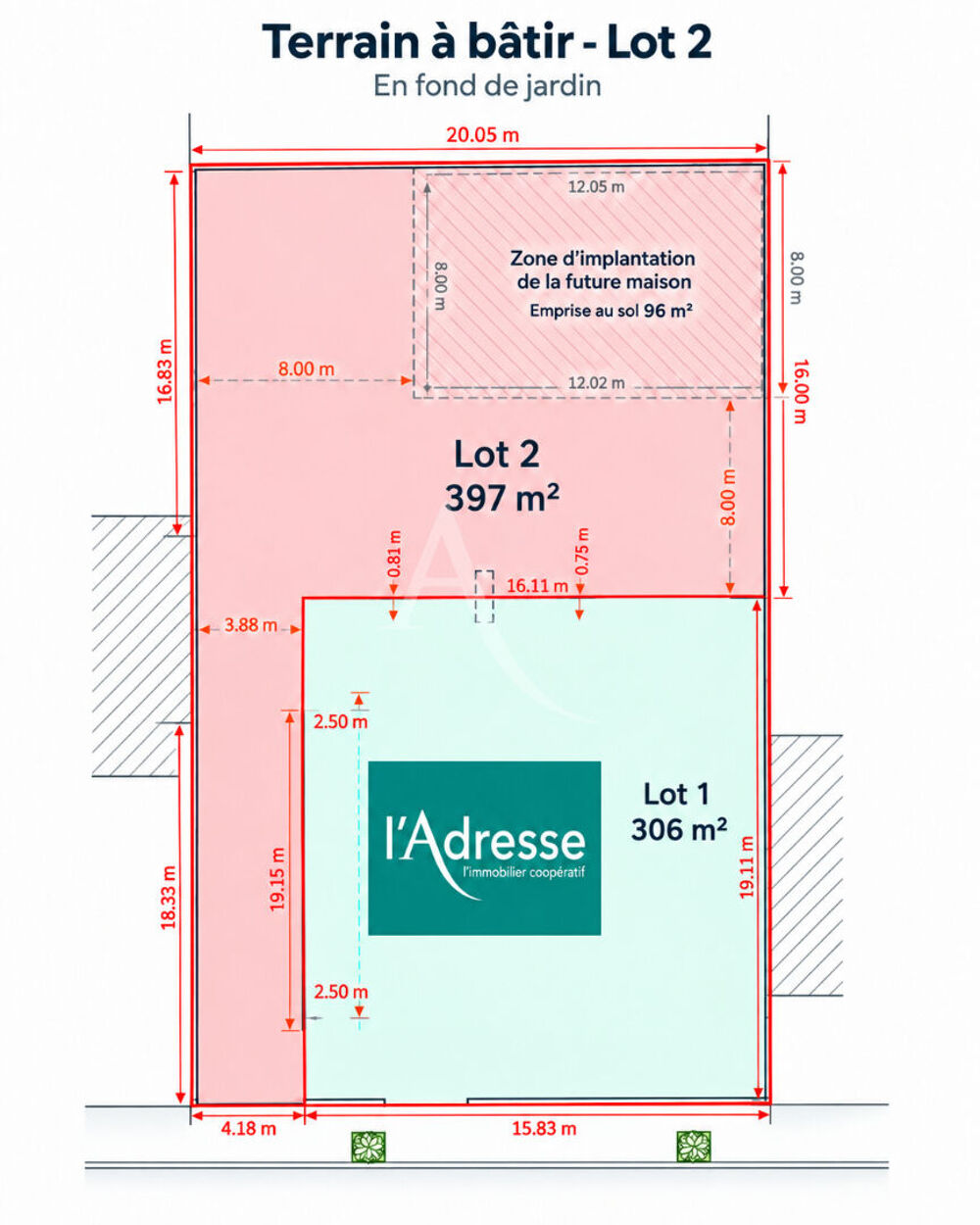 Vente Terrain Terrain à Bâtir 397m² VIRY-CHATILLON Viry chatillon