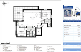  Appartement à vendre 3 pièces 80 m²