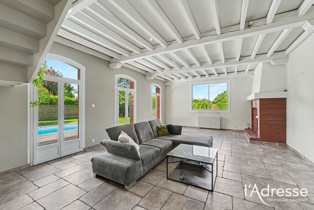 Exclusivité l'Adresse - Maison Toulousaine T5 de 160m² avec Piscine sur un Terrain de 650m²