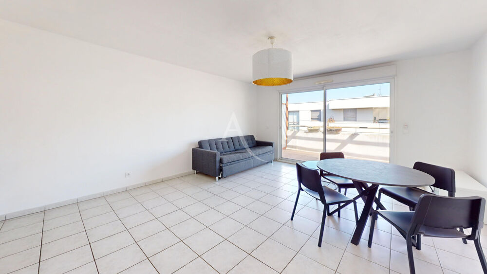 T2 49,75 m² Dernier étage Terrasse 16 m² Garage fermé Montpellier Rondelet