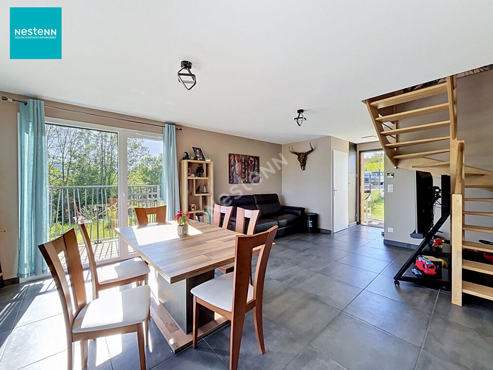 Vente Maison LA BALME DE SILLINGY _ Maison moderne 4 pièces de 90,42 m², avec grand jardin, terrasse, place de parking et garage, à vendre La balme de sillingy
