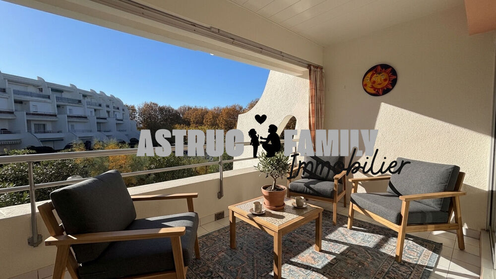 LA GRANDE MOTTE - STUDIO CABINE - LOGGIA - PARKING