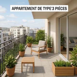  Appartement à vendre 3 pièces 67 m²