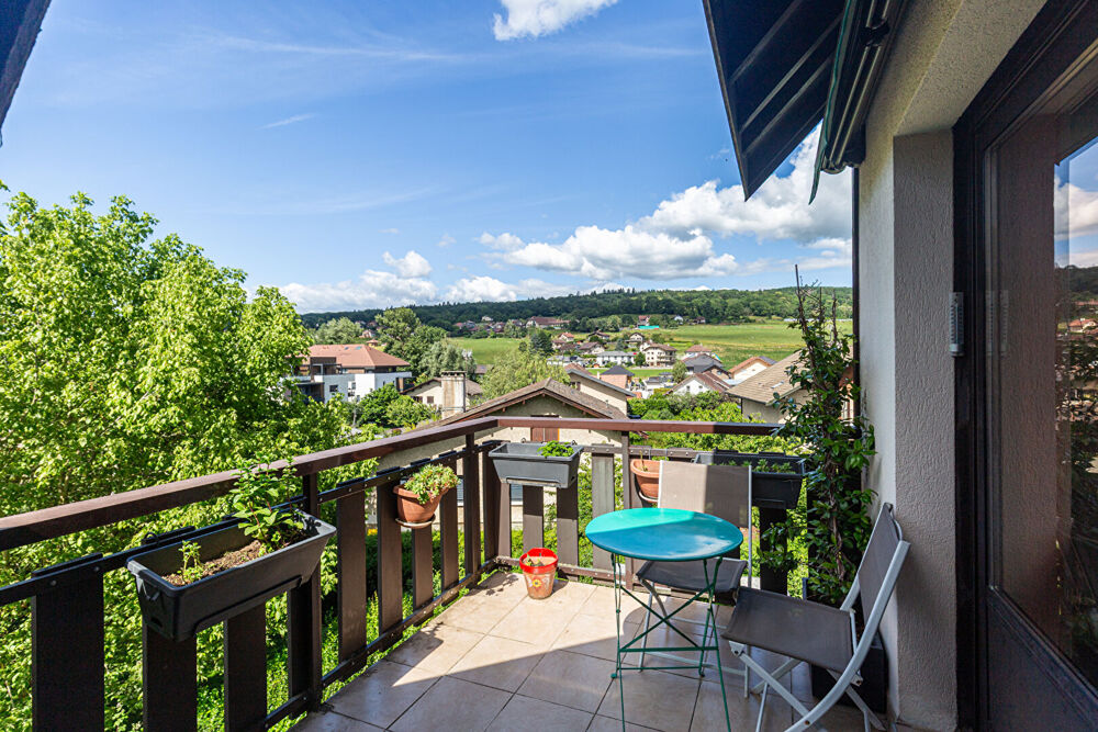 AGENCE IMMOBILIERE LAFORET - "MONSTERA" - POISY - APPARTEMENT DUPLEX T4 de 96.01m² (84,05m2 CARREZ) - DERNIER ETAGE - TERRASSE -