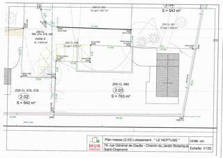  Terrain  vendre 763 m
