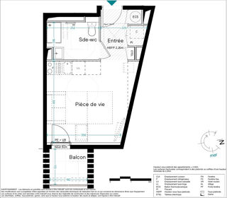  Appartement � vendre 1 pi�ce 24 m�