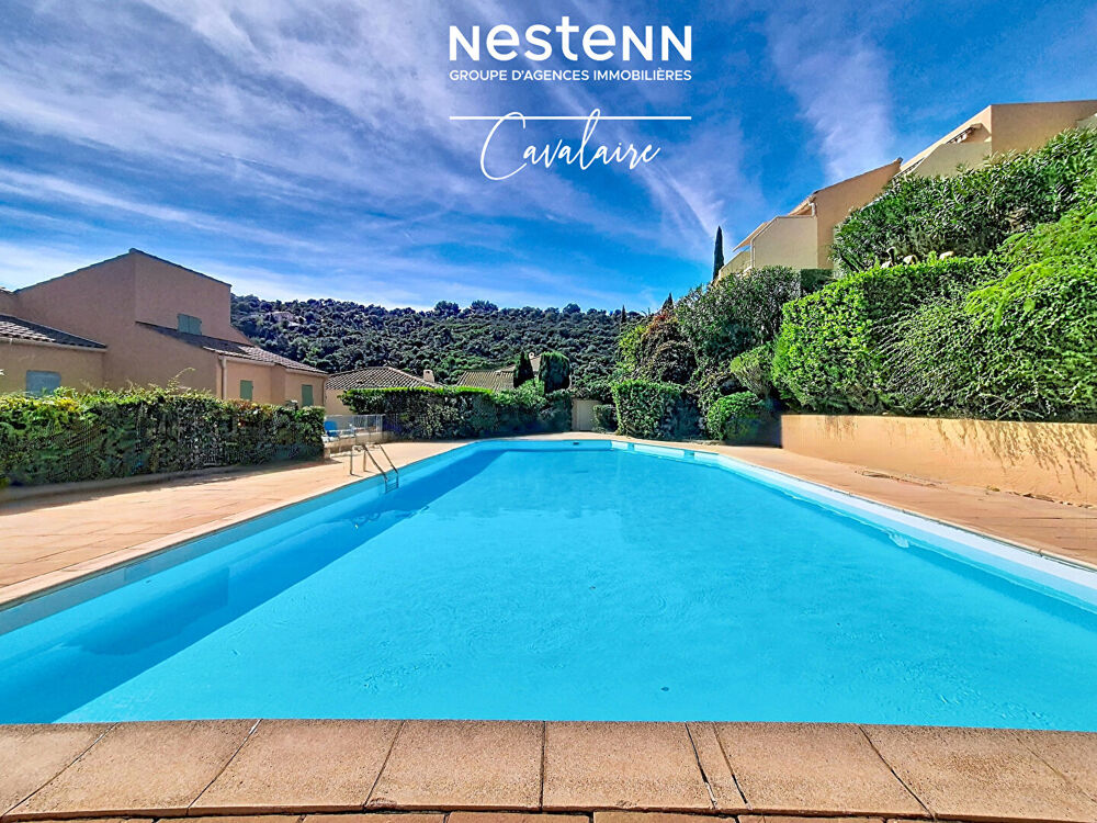 Vente Appartement Résidence sécurisée avec piscine, appartement 2 pièce(s) 35 m² ( 27,01 m² loi carrez)avec jardin et stationnement à Cavalaire-su Cavalaire sur mer