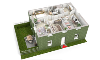  Appartement � vendre 5 pi�ces 1 m�