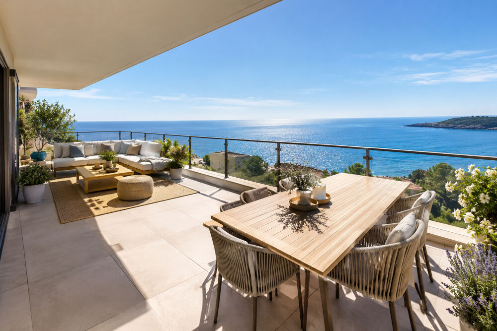 Vente Appartement Un T4 climatisé bord de mer, avec une vaste terrasse, à Juan-les-Pins Antibes
