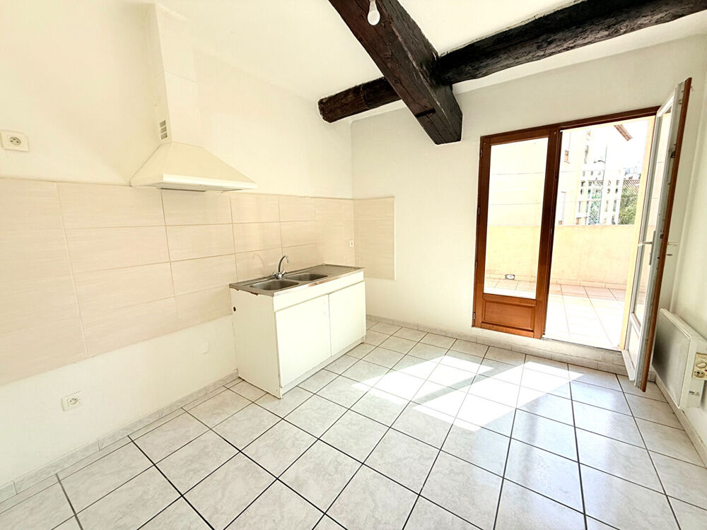 Maison de ville Agde avec grande terrasse et garage