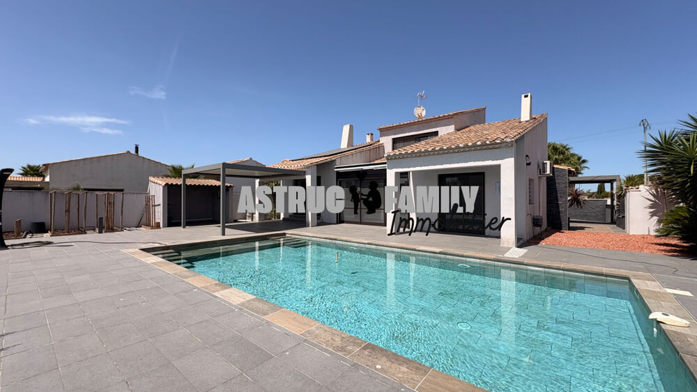 Aigues-Mortes - MAISON CONTEMPORAINE - JARDIN PISCINE GARAGE
