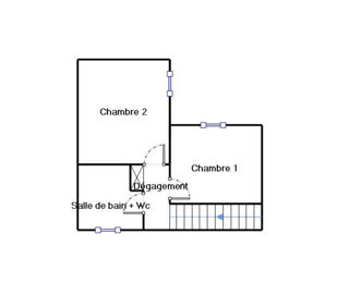  Maison à louer 4 pièces 91 m²