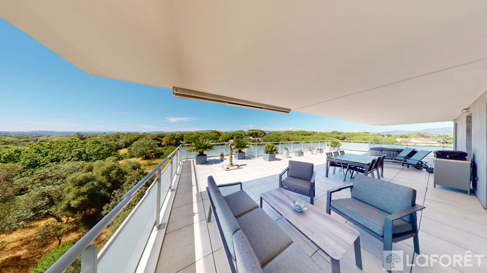 Appartement T4 de 105 m² - Dernier étage - Terrasse 97 m² - Vue dominante forêt - Double garage