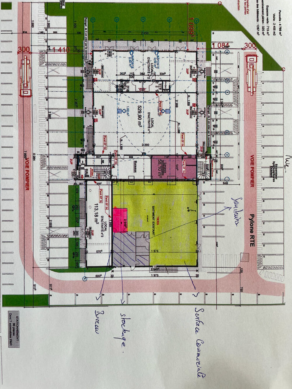   Opportunité de Location : Local Commercial de 400m2 dans un Bâtiment Basse Consommation à La Ville Aux Dames La ville aux dames