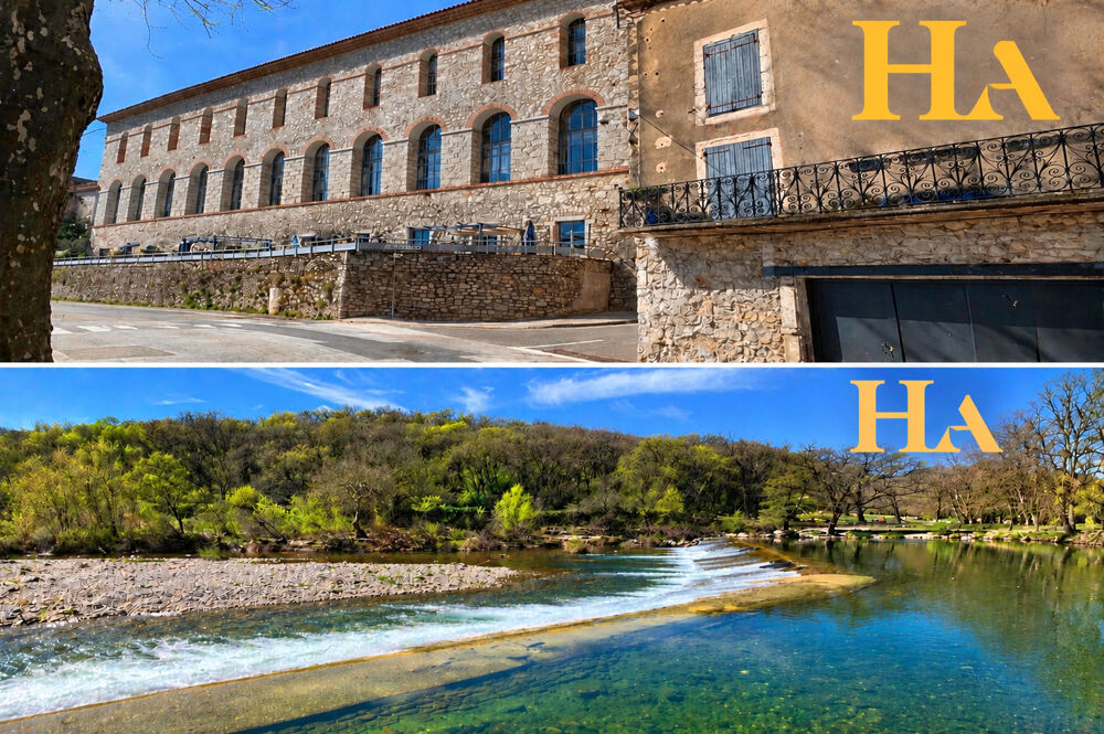 Vente Appartement À VENDRE, Laroque (34) T3 79,87 m² face à la rivière . Locataire en place Laroque