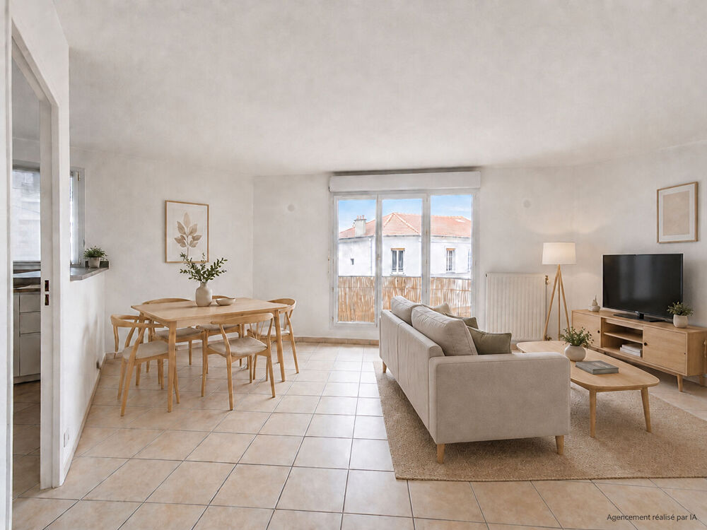 Appartement centre Alfortville 3 pièce(s) 62.23 m2 refait à neuf DPE C