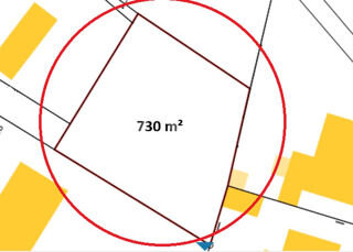  Terrain � vendre 730 m�
