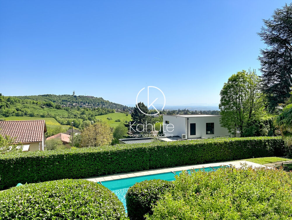 Vente Maison Maison avec vue imprenable, Saint Didier Au Mont D Or, 7 pièce(s), 200 m2, 1816m2 de terrain, piscine et garage double Limonest