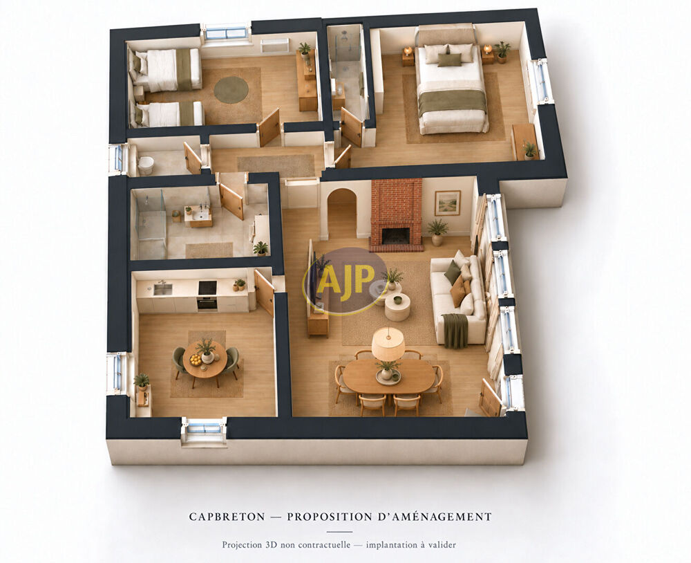 à vendre  Appartement Capbreton (40130)