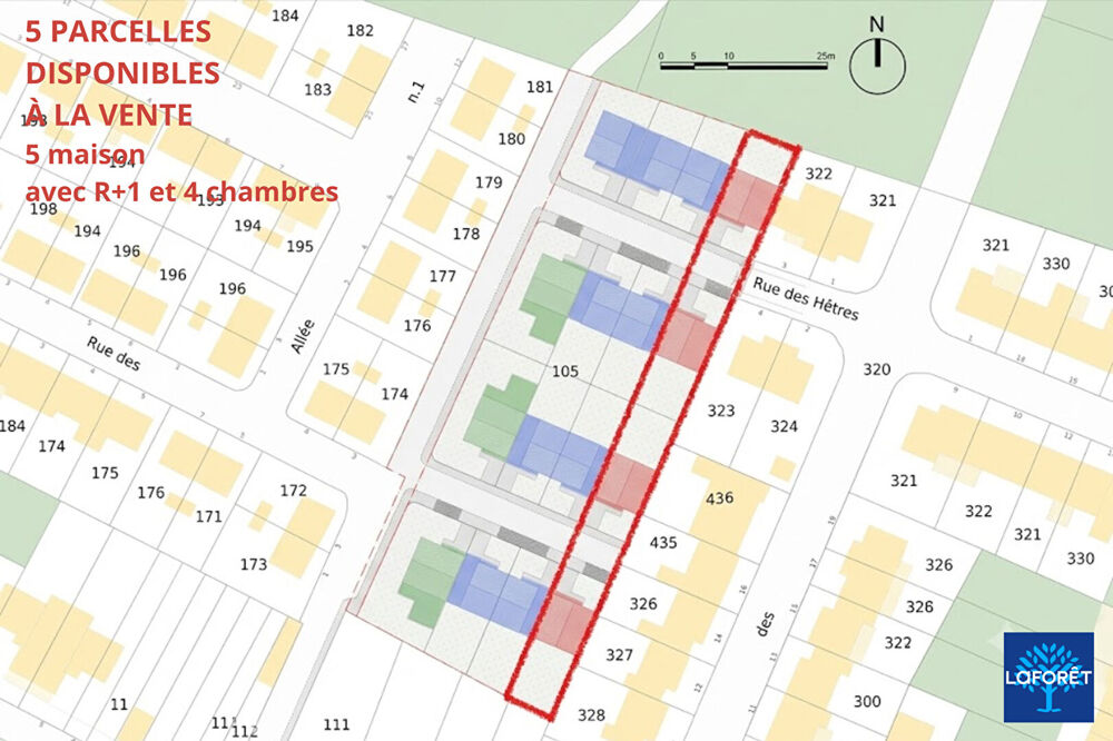 Maison neuve à vendre sur plan VEFA, 4 chambres