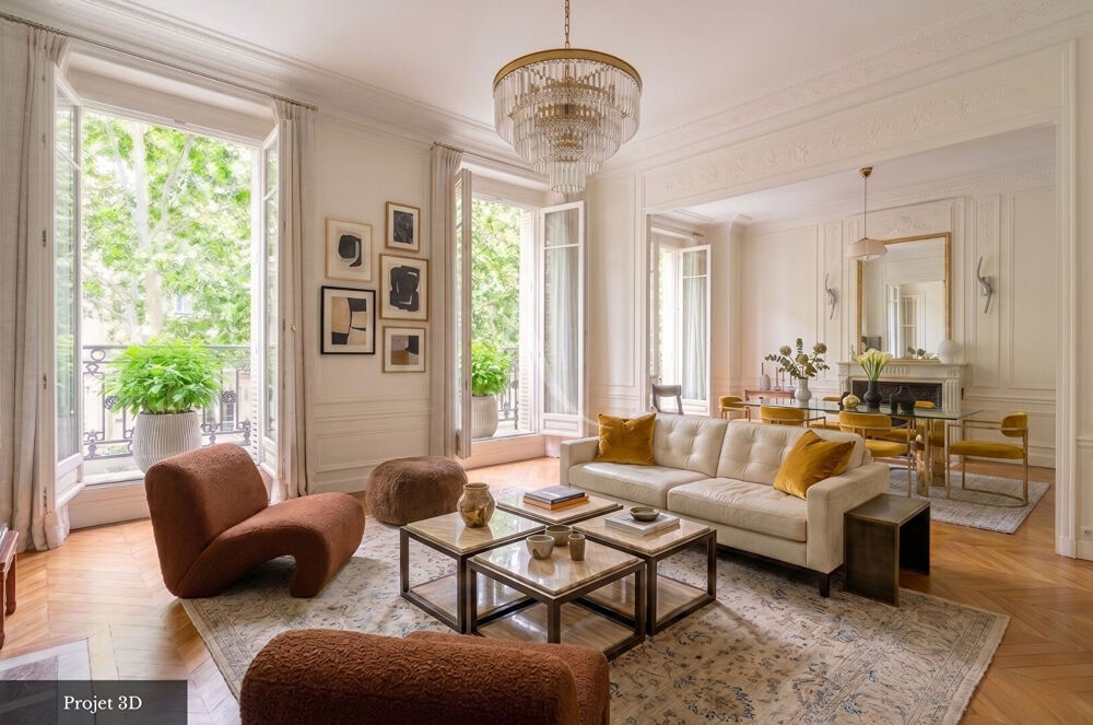 Appartement 6 pièces 195 m² · à Paris 7 · 195 m² · 2 500 000 €