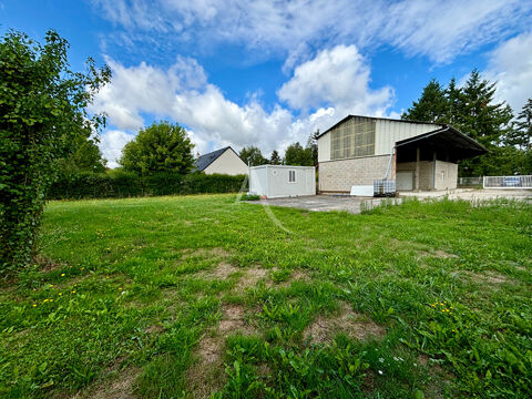 Hangar sur terrain constructible 109000 41120 Cormeray