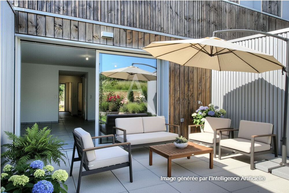 Appartement 3 pièces Rez-de-jardin avec terrasse, parking et accès PMR