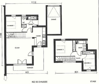  Appartement  vendre 4 pices 86 m