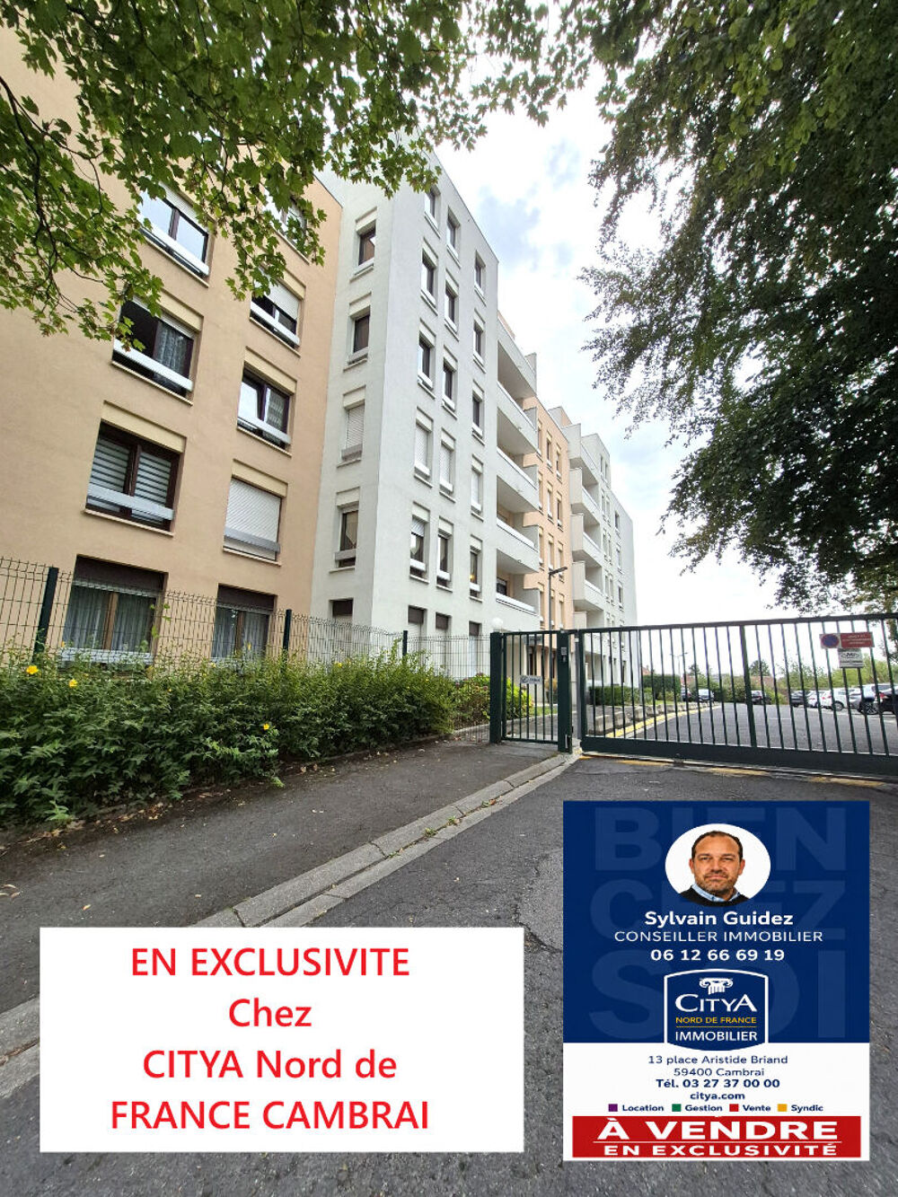 Vente Appartement Appartement Cambrai 3 pièce(s) 63 m2 Cambrai