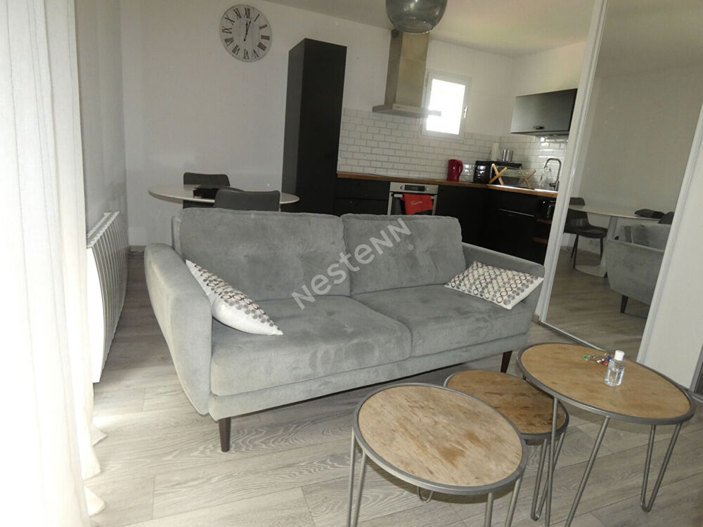 Location Appartement Toulouse L'Ormeau 31400 Agréable T2 Meublé entièrement rénové 37.72m² ,terrassede 6m², place de parking extérieure, garage à vél Toulouse