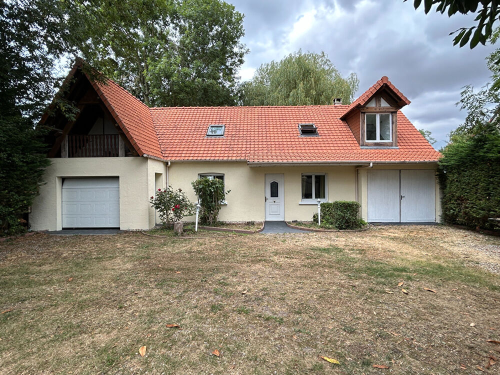 Pavillon 4 pièces - 3 chambres - 2 garages - jardin - Domvast
