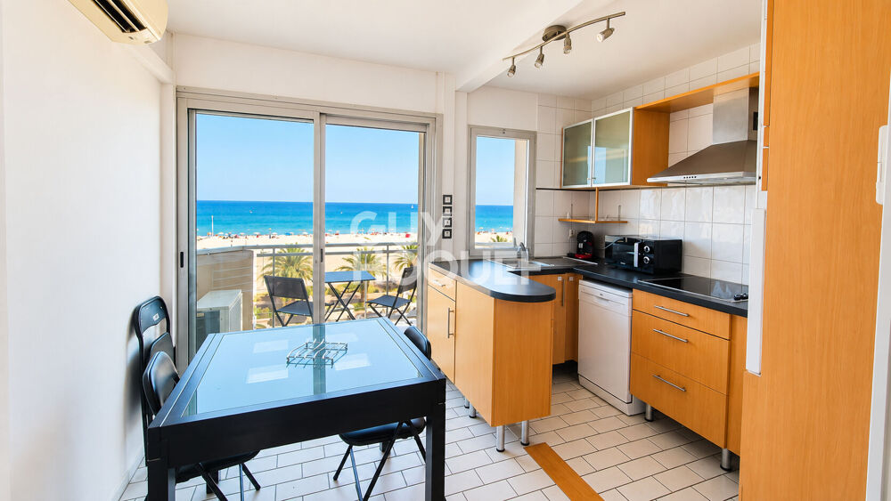 Location Appartement Studio meublé avec balcon et vue mer à Canet Sud - Septembre a Juin Canet en roussillon