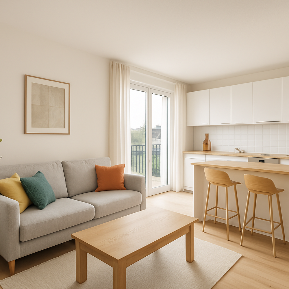 Appartement 2 pièces de 42 m2 (Berck)