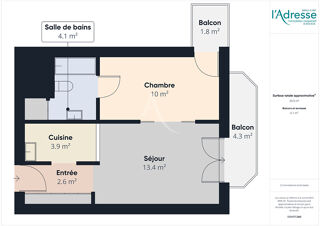  Appartement � vendre 2 pi�ces 34 m�