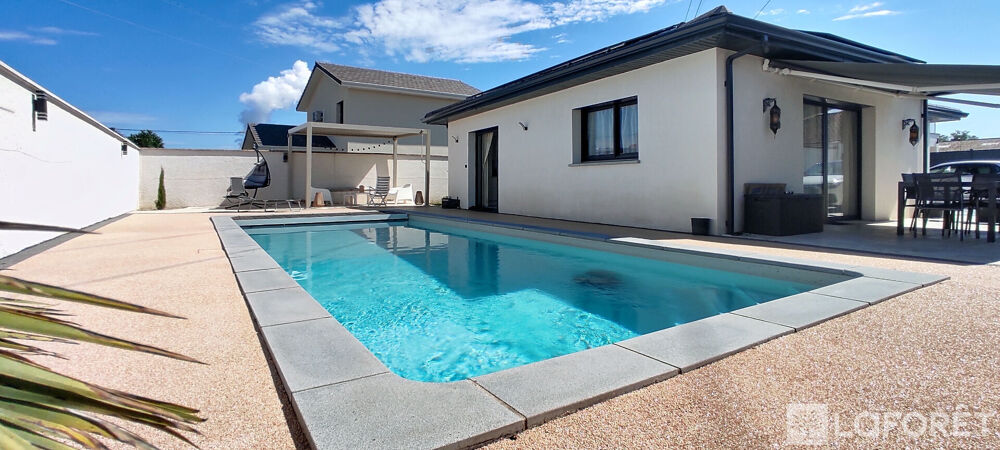 Vente Maison Maison Plain pied  piscine, 3 chambres, Tignieu-Jameyzieu Tignieu jameyzieu