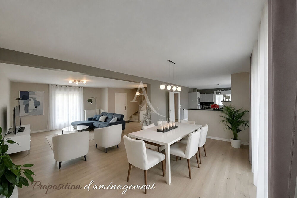Vente Maison Maison individuelle 7 pièces 153 m²  + s/sol total de 81 m² DPE - C Grisy suisnes